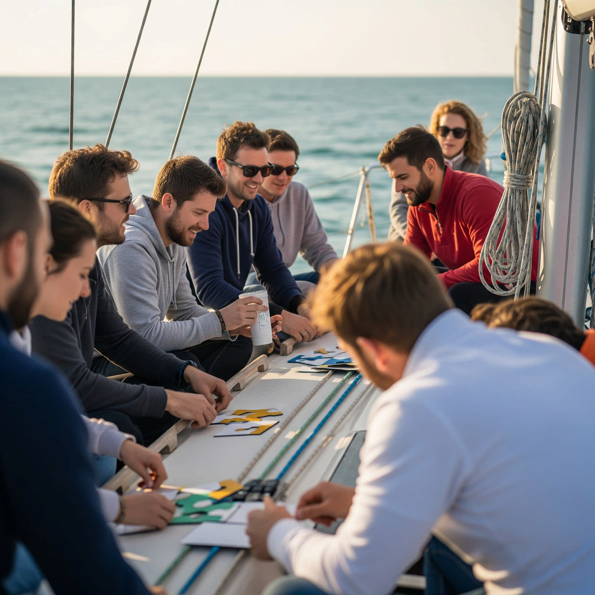 Team Building in Barca a Vela